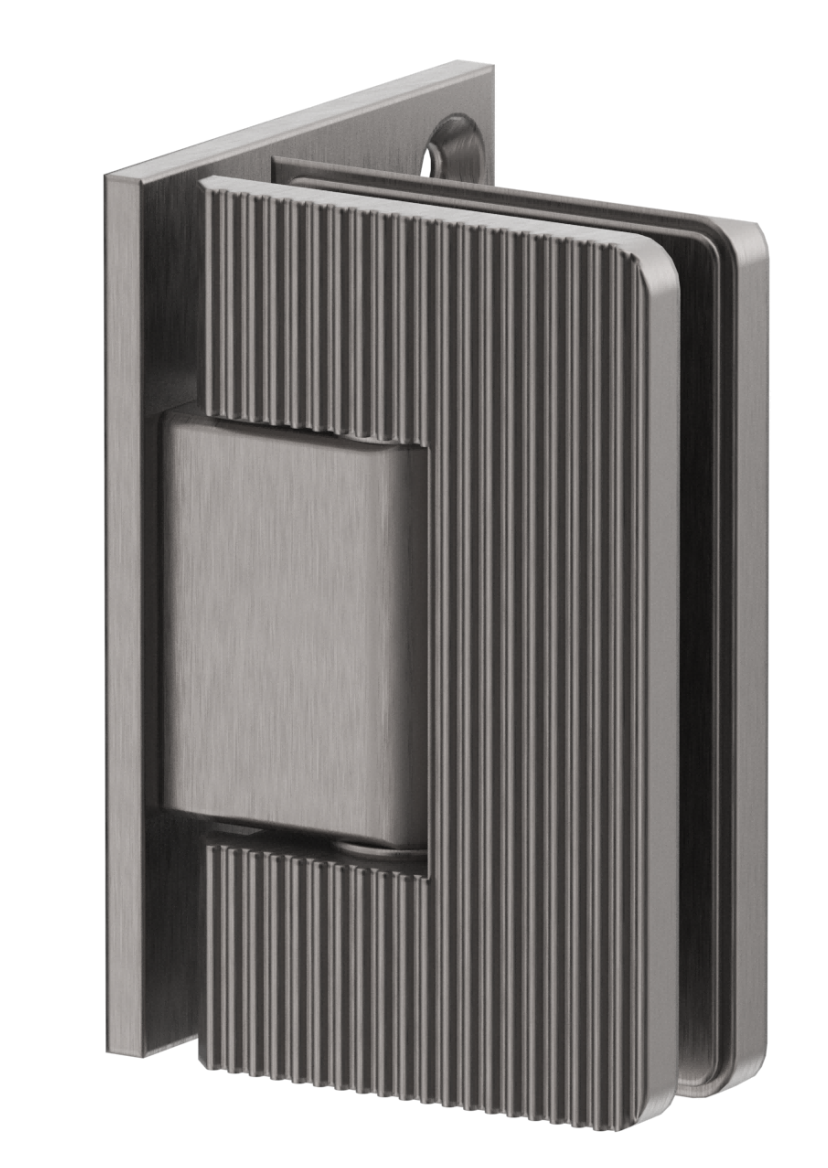 Shower Screen Hinge – Fluted – Glass To Wall