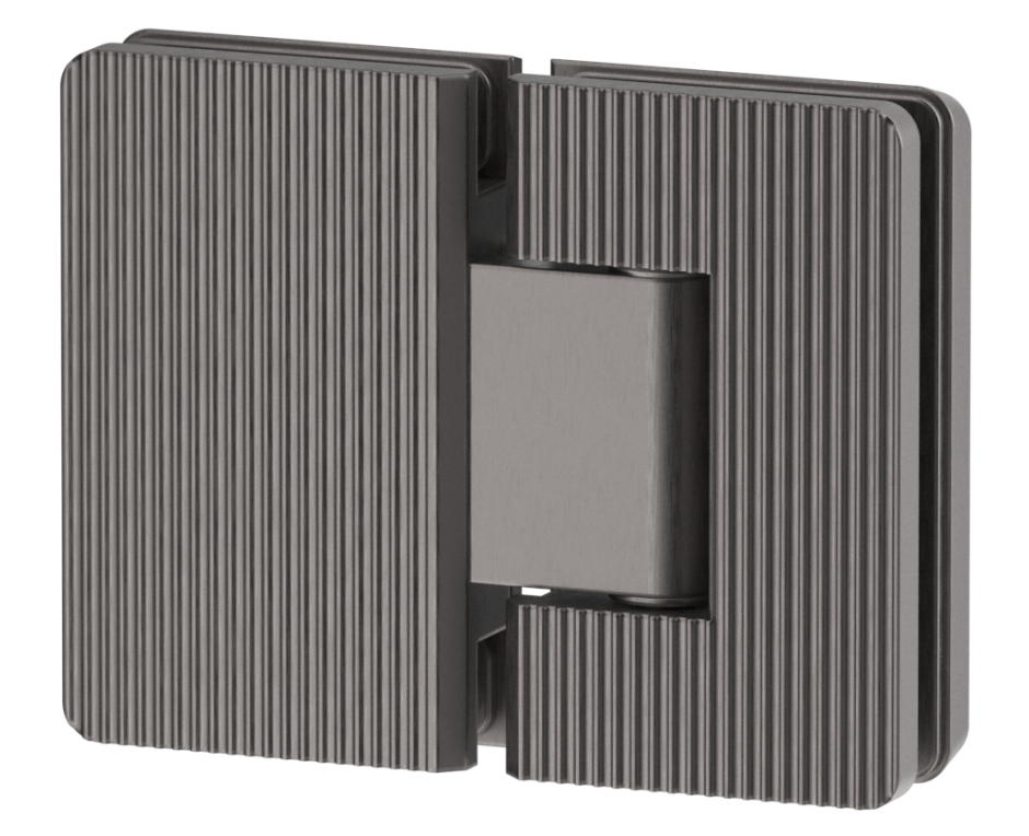 Shower Screen Hinge – Fluted – Glass To Glass