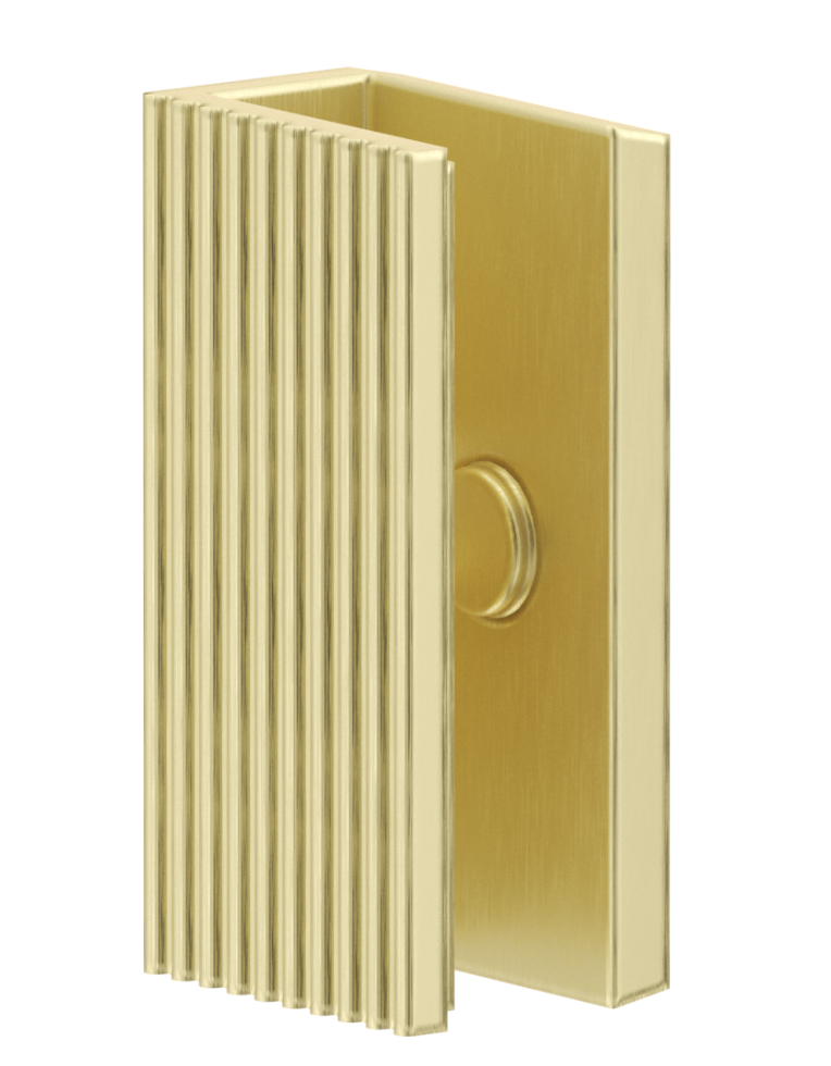 Shower Screen Wall Bracket – Fluted
