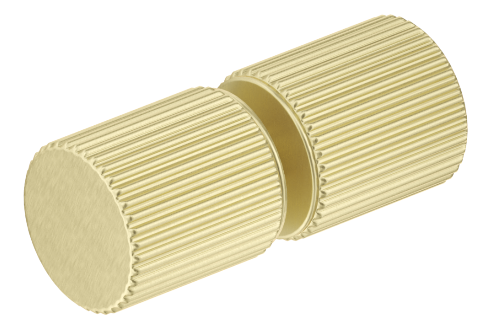 Shower Screen Handle – Fluted – Round