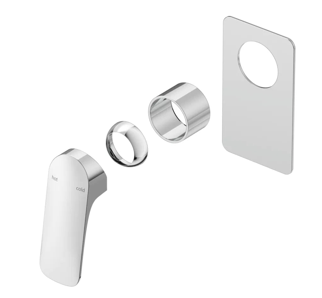 Kaza Shower Mixer – Square Plate – TRIM KIT ONLY