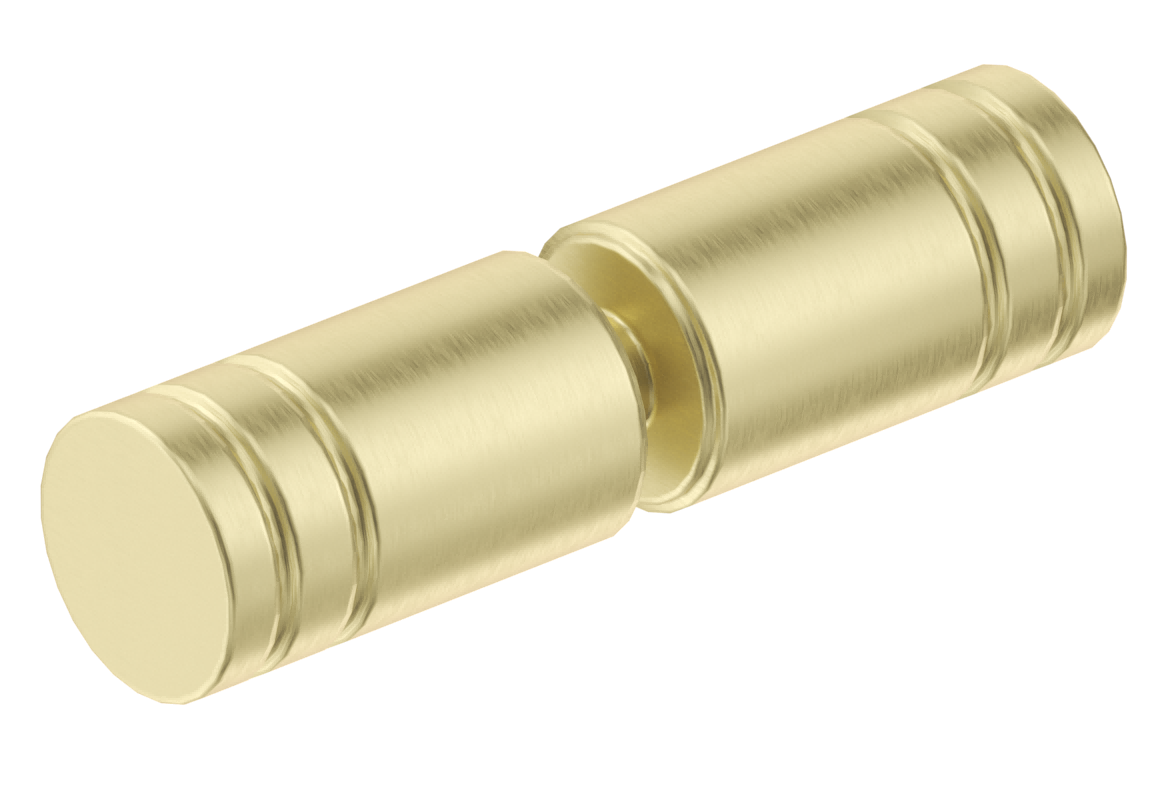Shower Screen Handle Round Slotted