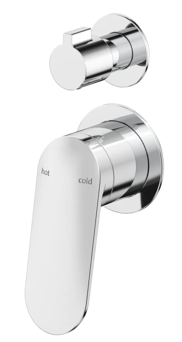 Lantra Shower Mixer Diverter – 2P – TRIM KIT ONLY - Chrome