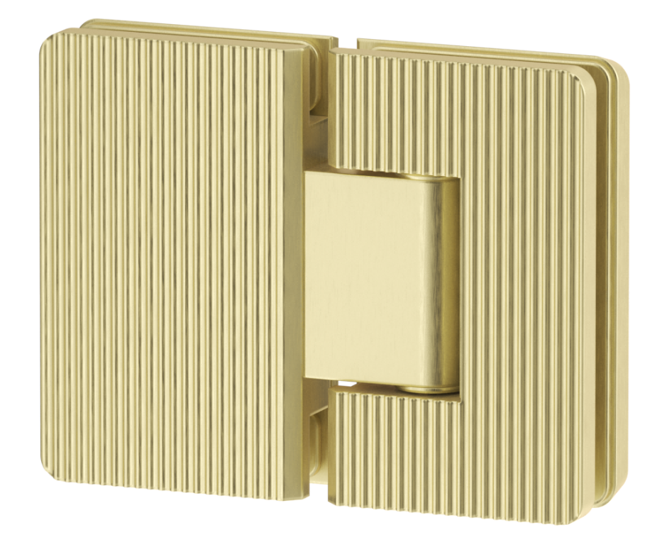 Shower Screen Hinge – Fluted – Glass To Glass