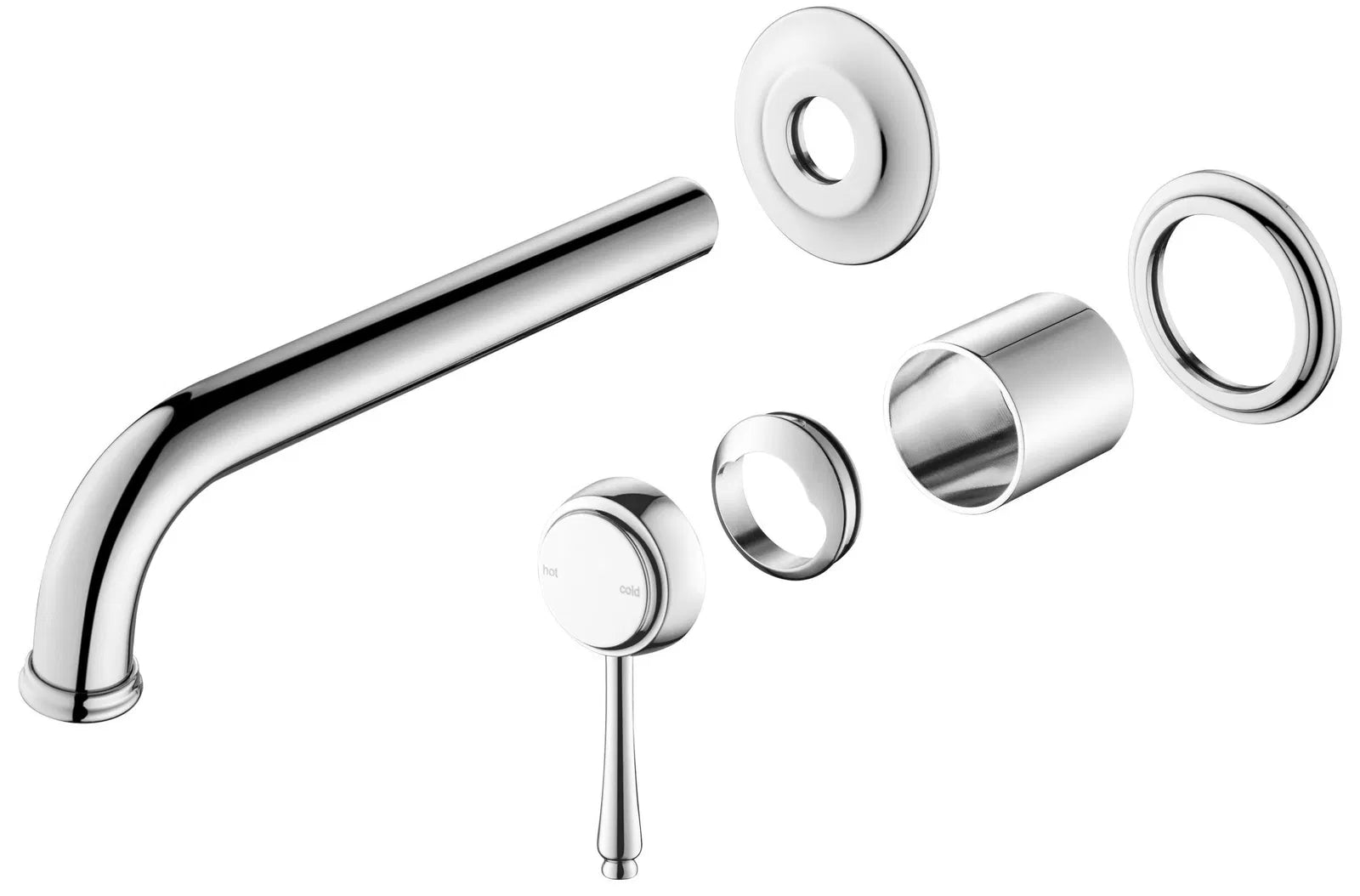 Mica Heritage Wall-Spout Combo – TRIM KIT ONLY