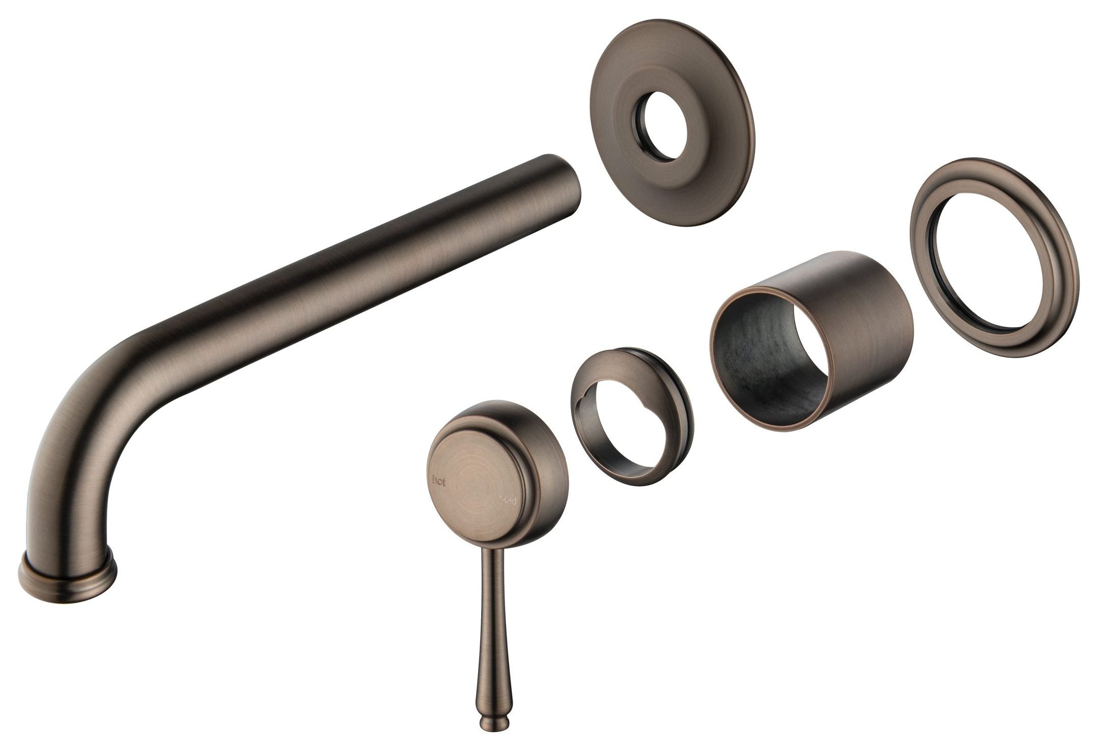 Mica Heritage Wall-Spout Combo – TRIM KIT ONLY