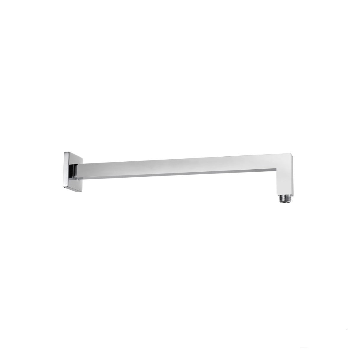 Wall Shower Pipe - 'Deko' Square - 400mm