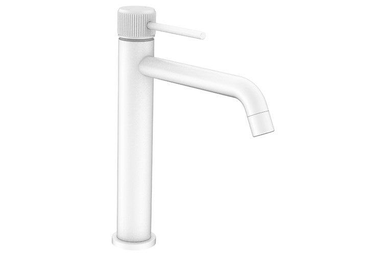 Soul Groove Extended Basin Mixer Matte White