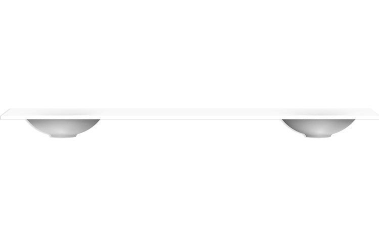 Snow Solid Surface Top 1800, Full Depth