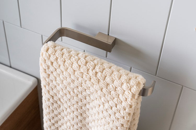 Brooklyn Hand Towel Ring Brushed Nickel