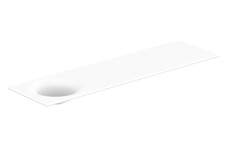 Snow Solid Surface Top 1800, Full Depth
