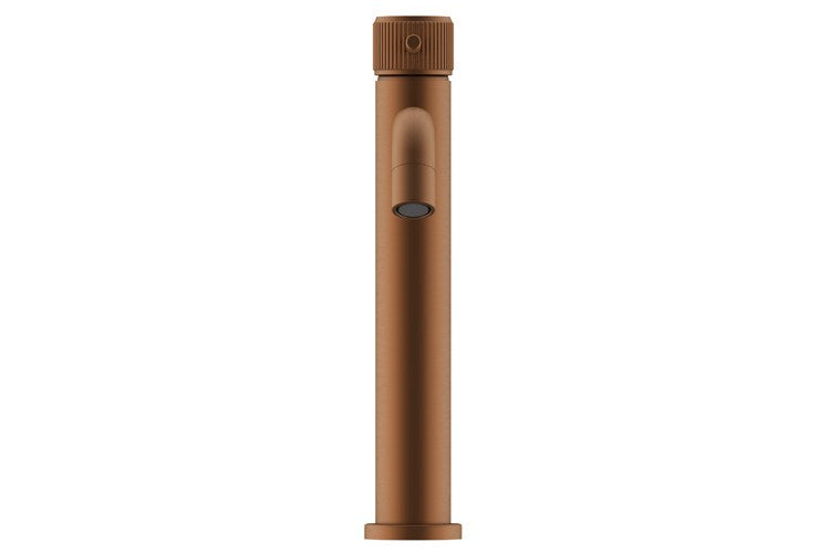 Soul Groove Extended Basin Mixer Brushed Copper