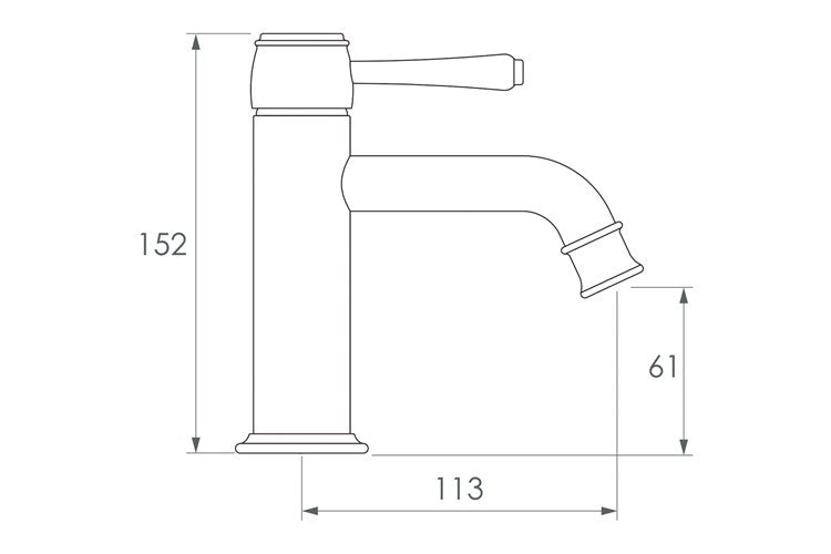 Eternal Basin Mixer Chrome