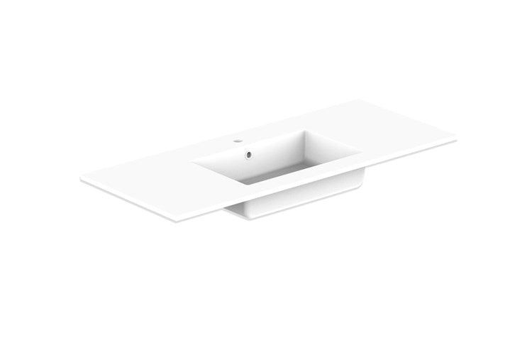 Glacier Cast Marble Moulded Top 1200, Full Depth