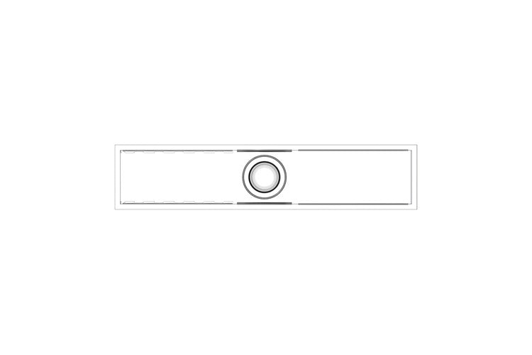 Empire Shower Shelf 550mm Chrome - -ON REQUEST