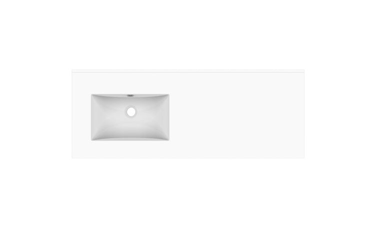 Glacier Ceramic Moulded Top 1200, Full Depth