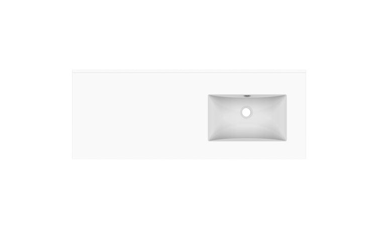 Glacier Ceramic Moulded Top 1200, Full Depth