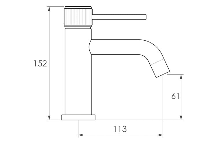 Soul Basin Mixer Chrome