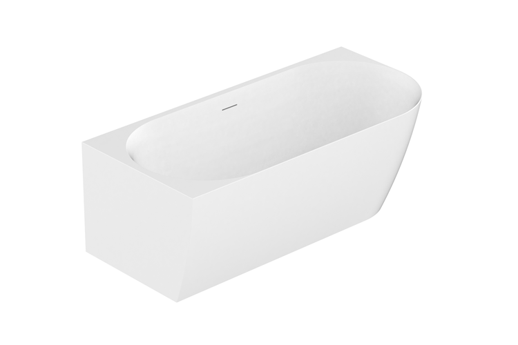 Glacier Corner Bath 1700mm