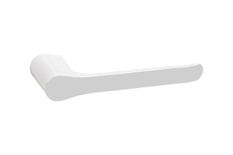 Manhattan Toilet Roll Holder Gloss White & Chrome