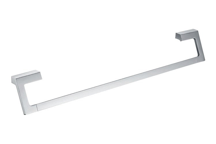 Time Square Single Towel Rail 600mm Chrome