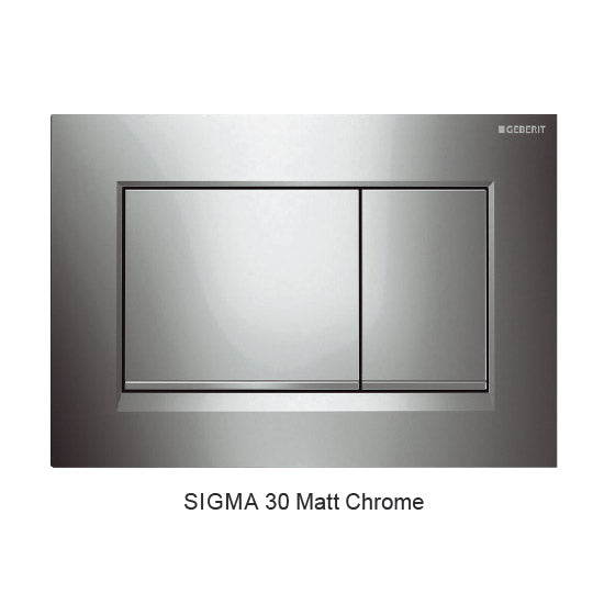 Sigma 30 — Square Dual Flush Button