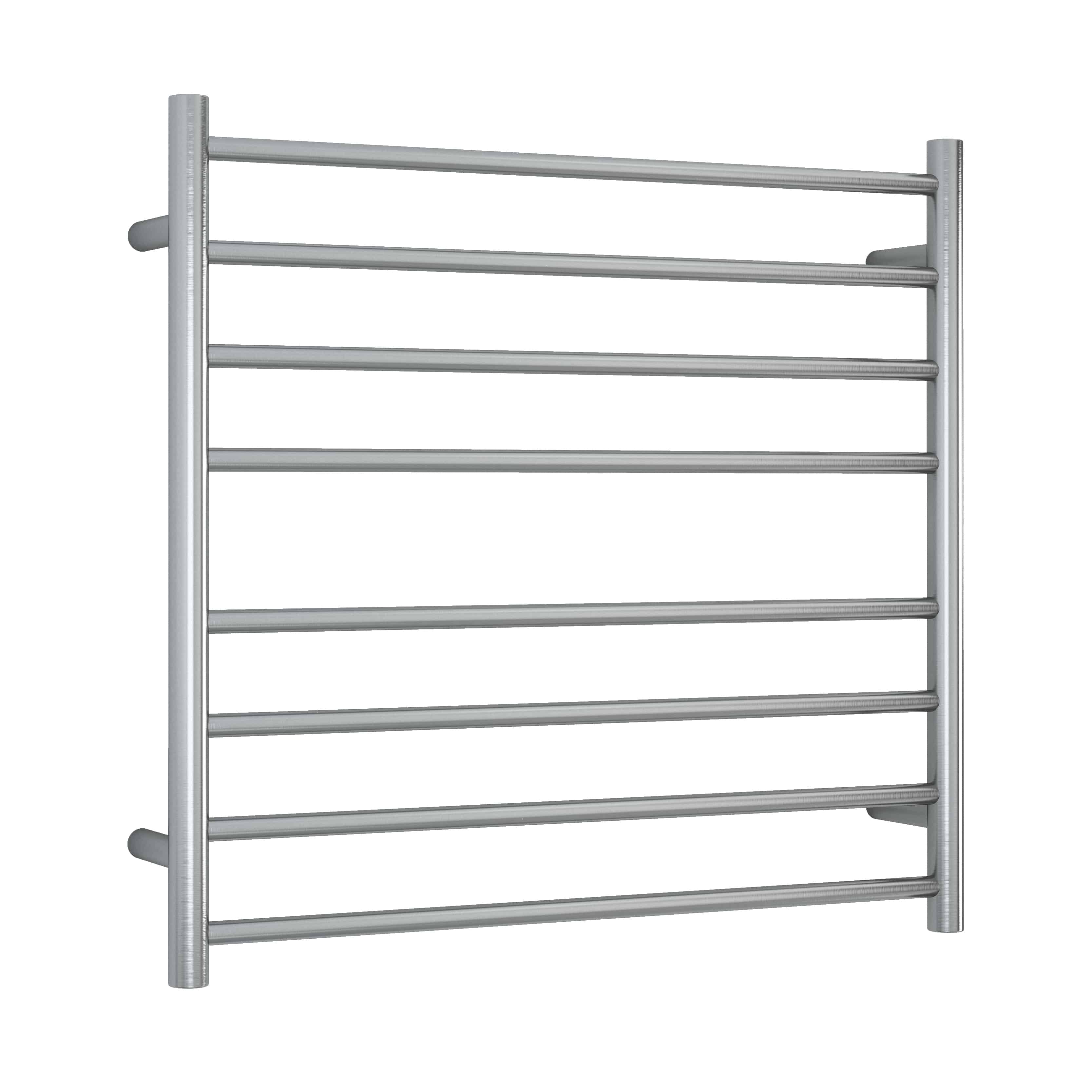 SRB33M Brushed Round Ladder Heated Towel Rail
