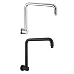 Goose Neck - Wall Shower Pipe - 'Raco' Round