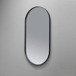Rectangle Mirror 1000x500x35mm - BLACK FRAME