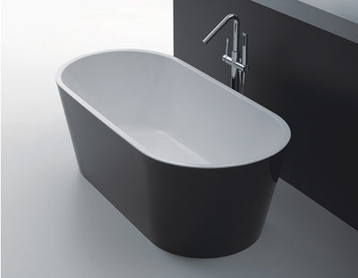OSLO Freestanding Bathtub in Black-BTO1700