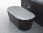 OSLO Freestanding Bathtub in Black-BTO1500
