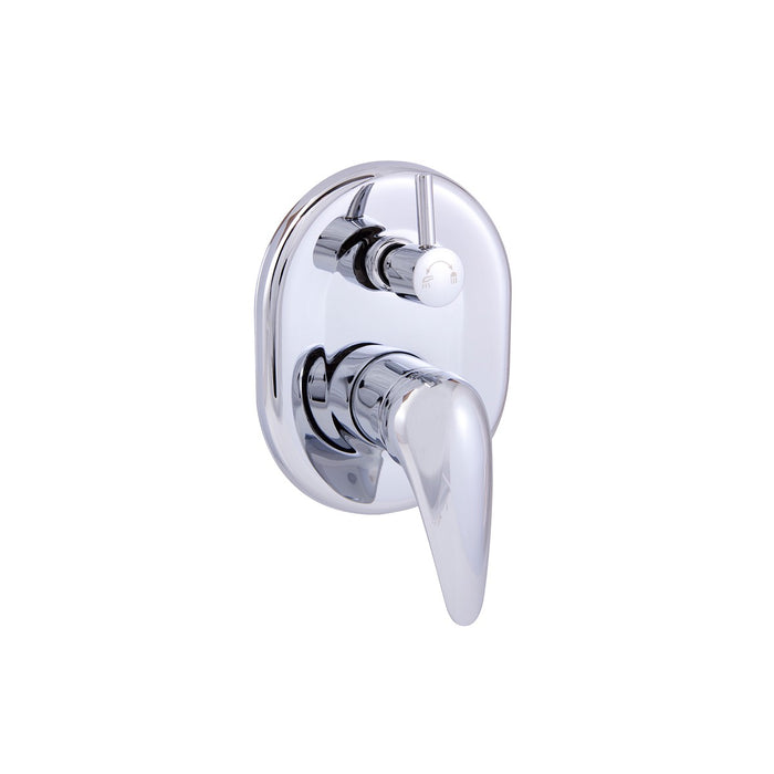 Solid Handle - Shower / Bath Mixer with Diverter