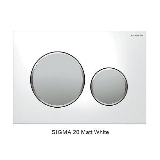 Sigma 20 — Round Dual Flush Button