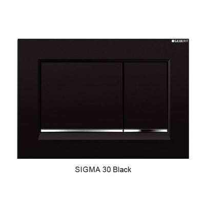 Sigma 30 — Square Dual Flush Button