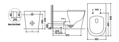 T3368 – MADRID Disabled floor pan